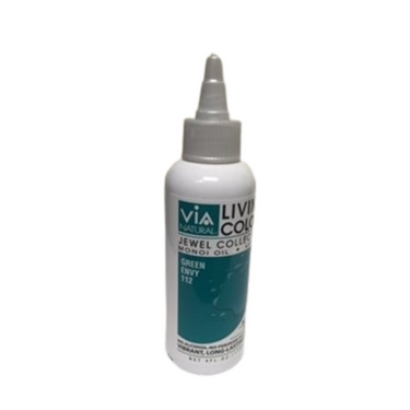 VIA Natural Living Colors Jewel Collection – Green Envy – 4 oz - ANNS BEAUTY SUPPLY